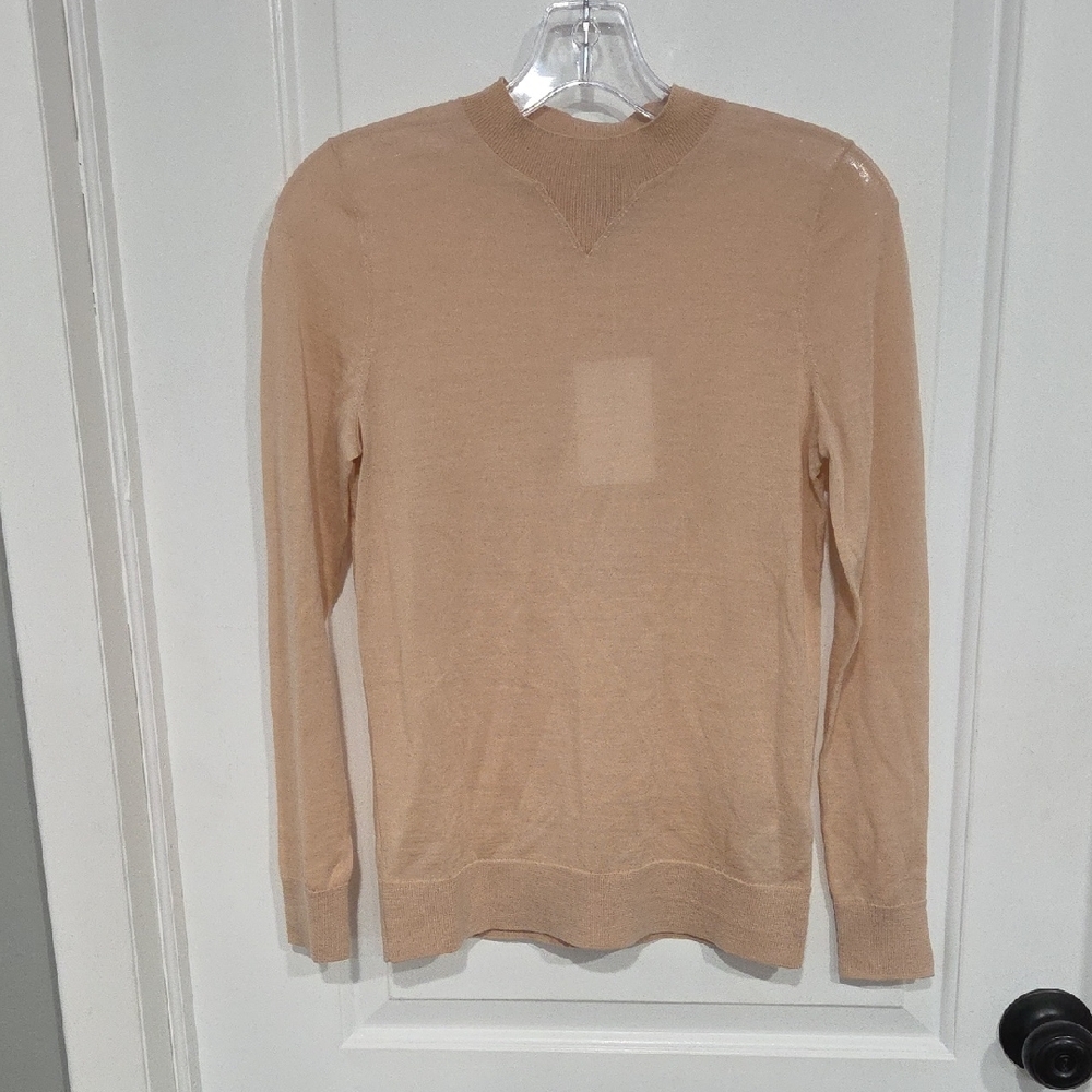& Other Stories Beige Crewneck Top